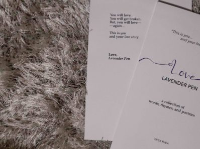 Book: Love Lavender Pen